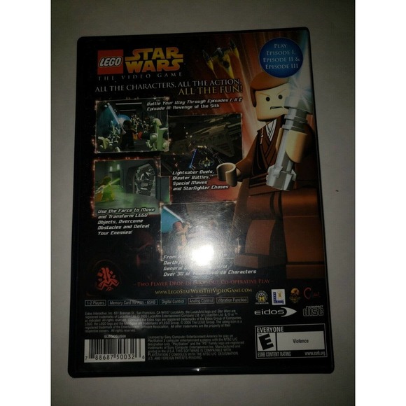 Sony Playstation 2 LEGO Star Wars The Video Game - Picture 2 of 3
